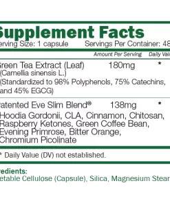 Supplement Facts - www.lidagreen.com